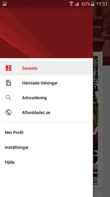 Aftonbladet Tidning android App screenshot 0